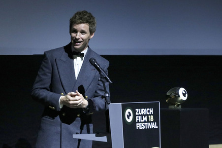 Filmscreening 'The Good Nurse' und Verleihung des Golden Eye Award an Eddie Redmayne, Zurich Film Festival 2022
