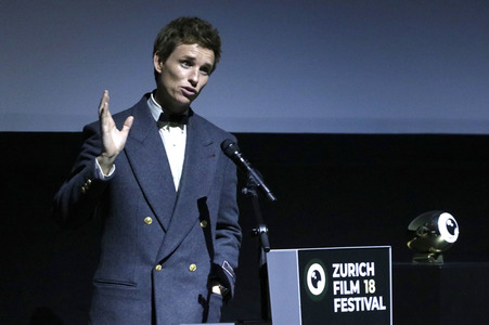 Filmscreening 'The Good Nurse' und Verleihung des Golden Eye Award an Eddie Redmayne, Zurich Film Festival 2022