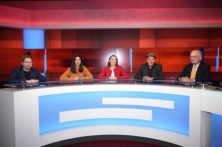 Talkshow 'hart aber fair' in Berlin