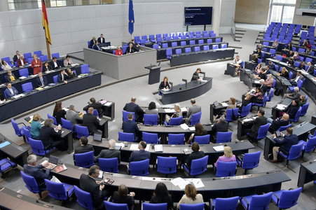56. Sitzung des Deutschen Bundestages in Berlin