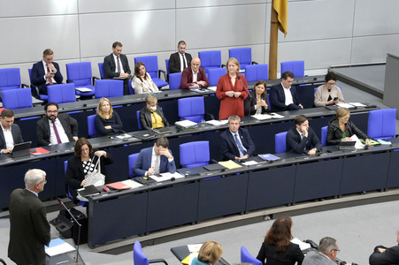 56. Sitzung des Deutschen Bundestages in Berlin