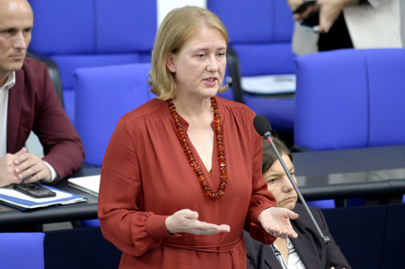 56. Sitzung des Deutschen Bundestages in Berlin