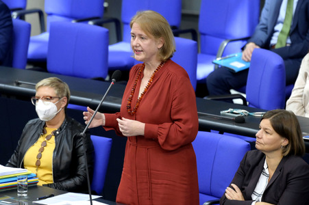 56. Sitzung des Deutschen Bundestages in Berlin