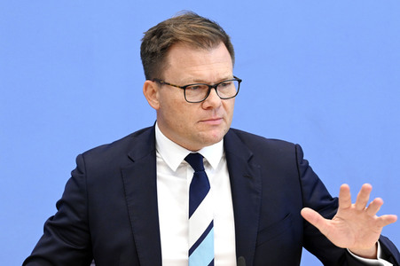 Bundespressekonferenz Bericht des Beauftragten der Bundesregierung für Ostdeutschland 2022 in Berlin
