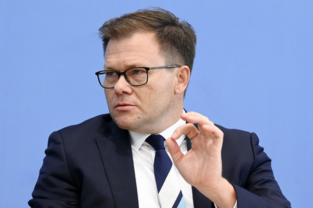 Bundespressekonferenz Bericht des Beauftragten der Bundesregierung für Ostdeutschland 2022 in Berlin