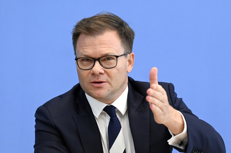 Bundespressekonferenz Bericht des Beauftragten der Bundesregierung für Ostdeutschland 2022 in Berlin