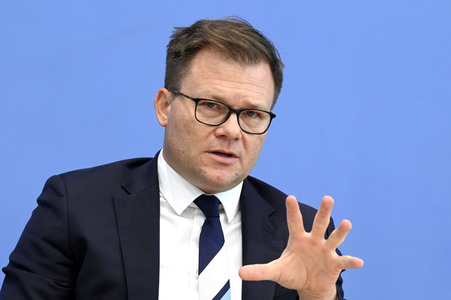 Bundespressekonferenz Bericht des Beauftragten der Bundesregierung für Ostdeutschland 2022 in Berlin