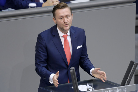 57. Sitzung des Deutschen Bundestages in Berlin
