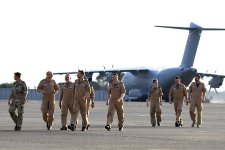 Deutsche Eurofighter in Omitama