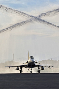 Deutsche Eurofighter in Omitama