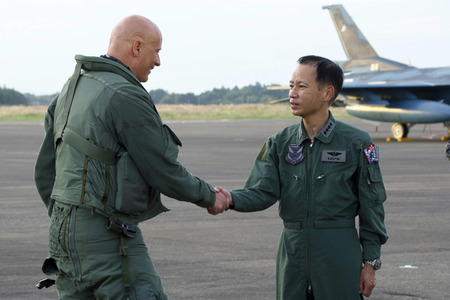 Deutsche Eurofighter in Omitama