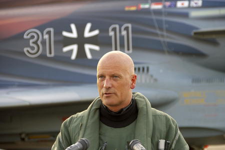 Deutsche Eurofighter in Omitama