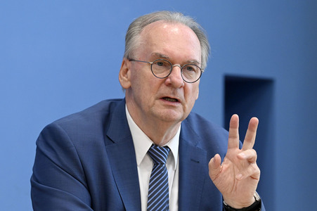 Bundespressekonferenz Großforschungszentren in der Lausitz in Berlin