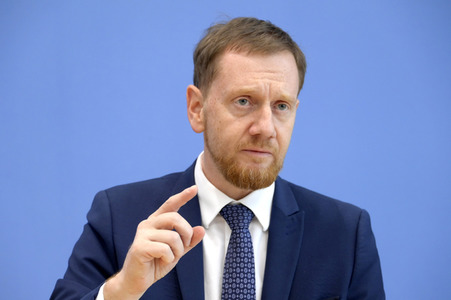 Bundespressekonferenz Großforschungszentren in der Lausitz in Berlin