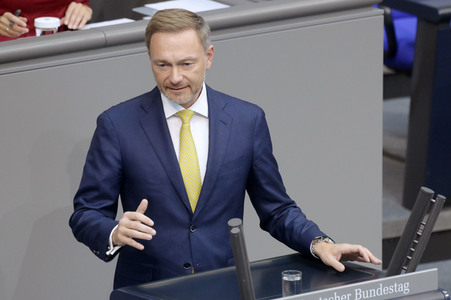 58. Sitzung des Deutschen Bundestages in Berlin