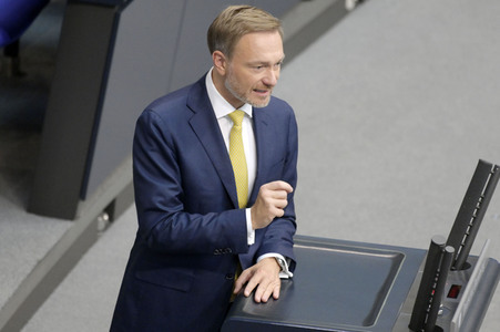58. Sitzung des Deutschen Bundestages in Berlin