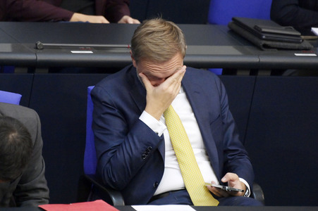 58. Sitzung des Deutschen Bundestages in Berlin