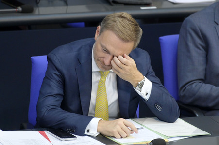 58. Sitzung des Deutschen Bundestages in Berlin