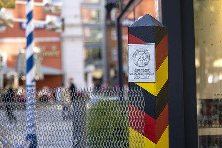 Aufbau für den Tag der Deutschen Einheit 2022 in Erfurt