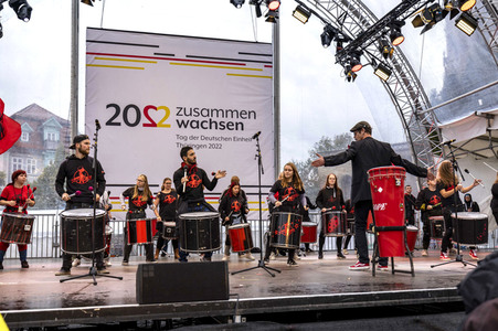 Eröffnung der Feierlichkeiten zum Tag der Deutschen Einheit 2022 in Erfut