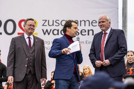 Eröffnung der Feierlichkeiten zum Tag der Deutschen Einheit 2022 in Erfut