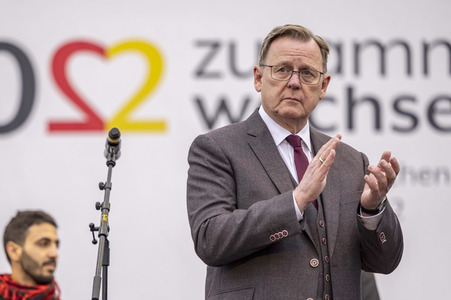 Eröffnung der Feierlichkeiten zum Tag der Deutschen Einheit 2022 in Erfut