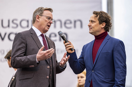 Eröffnung der Feierlichkeiten zum Tag der Deutschen Einheit 2022 in Erfut