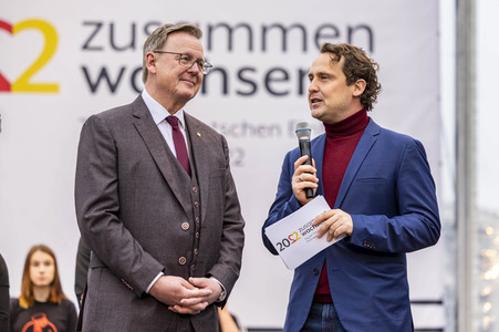 Eröffnung der Feierlichkeiten zum Tag der Deutschen Einheit 2022 in Erfut