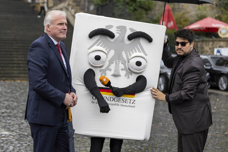 Eröffnung der Feierlichkeiten zum Tag der Deutschen Einheit 2022 in Erfut