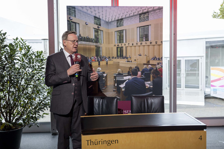 Eröffnung der Feierlichkeiten zum Tag der Deutschen Einheit 2022 in Erfut
