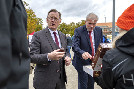 Eröffnung der Feierlichkeiten zum Tag der Deutschen Einheit 2022 in Erfut