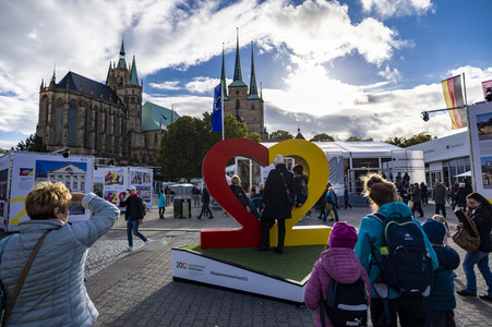 Bürgerfest zum Tag der Deutschen Einheit 2022 in Erfurt