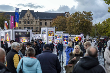 Bürgerfest zum Tag der Deutschen Einheit 2022 in Erfurt