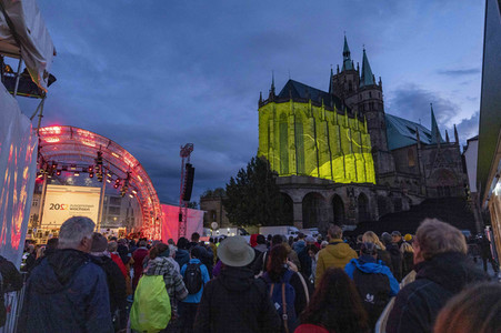 Bürgerfest zum Tag der Deutschen Einheit 2022 in Erfurt