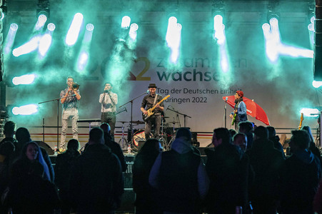 Bürgerfest zum Tag der Deutschen Einheit 2022 in Erfurt