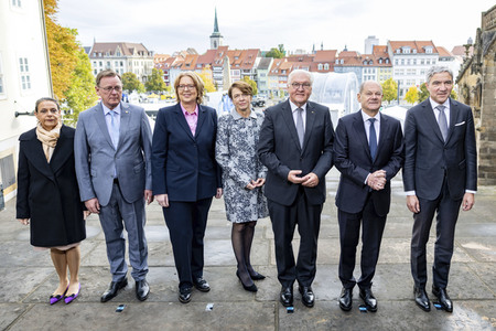 Festakt zum Tag der Deutschen Einheit in Erfurt