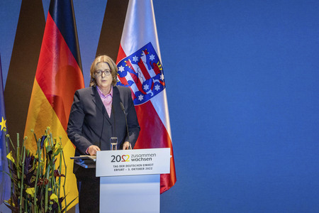 Festakt zum Tag der Deutschen Einheit in Erfurt