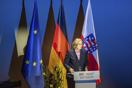 Festakt zum Tag der Deutschen Einheit in Erfurt
