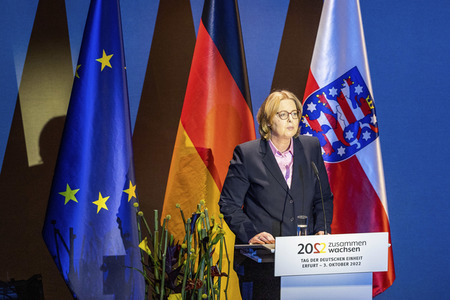 Festakt zum Tag der Deutschen Einheit in Erfurt