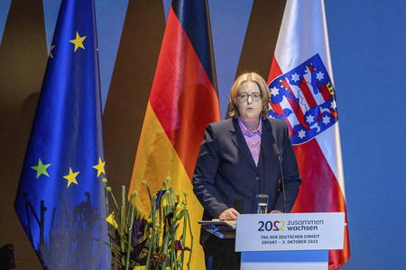 Festakt zum Tag der Deutschen Einheit in Erfurt