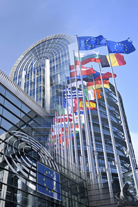 Symbolfoto EU Parlament Brüssel und Straßburg