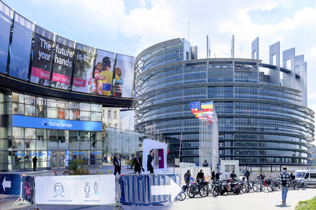 Symbolfoto EU Parlament Brüssel und Straßburg