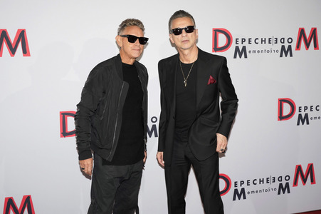 Pressekonferenz mit Depeche Mode in Berlin