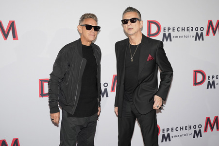 Pressekonferenz mit Depeche Mode in Berlin