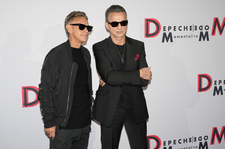 Pressekonferenz mit Depeche Mode in Berlin