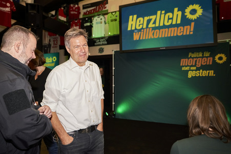 Landtagswahlkampfveranstaltung von Bündnis 90/Die Grünen in Hannover
