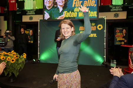 Landtagswahlkampfveranstaltung von Bündnis 90/Die Grünen in Hannover