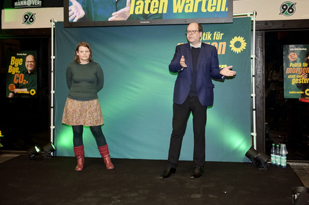 Landtagswahlkampfveranstaltung von Bündnis 90/Die Grünen in Hannover