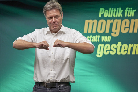 Landtagswahlkampfveranstaltung von Bündnis 90/Die Grünen in Hannover