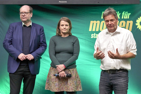 Landtagswahlkampfveranstaltung von Bündnis 90/Die Grünen in Hannover